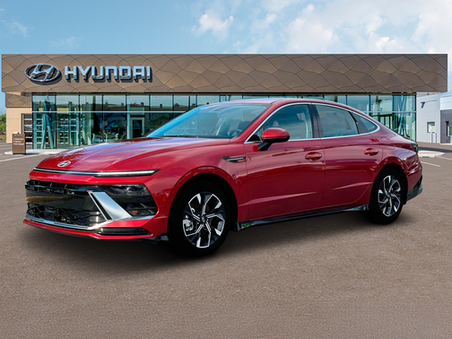 Ultimate red 2025 Hyundai SONATA SEL