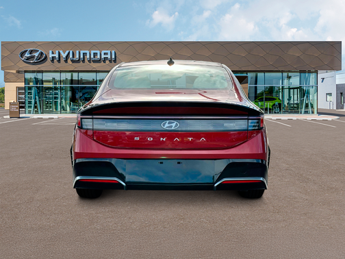 Ultimate red 2025 Hyundai SONATA SEL