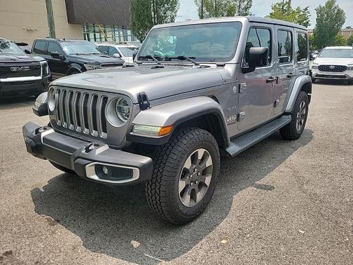 Billet Silver Metallic Clearcoat 2018 Jeep Wrangler Unlimited Sahara