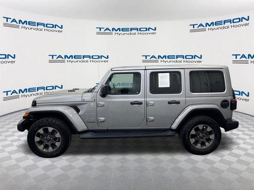 Billet Silver Metallic Clearcoat 2018 Jeep Wrangler Unlimited Sahara