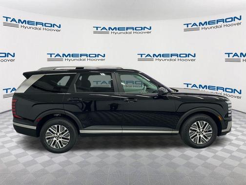 Abyss Black Pearl 2026 Hyundai Palisade Hybrid Blue SEL 7P