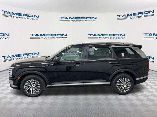 Abyss Black Pearl 2026 Hyundai Palisade Hybrid Blue SEL 7P