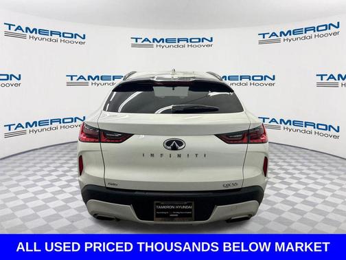 Majestic White 2023 INFINITI QX55 SENSORY