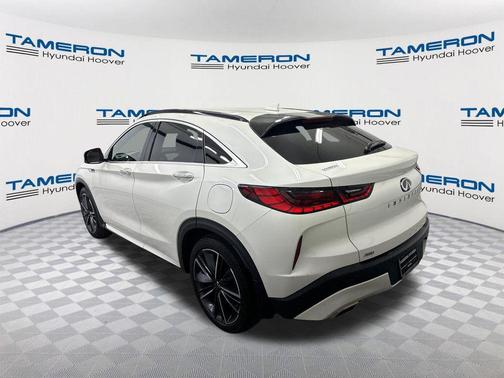 Majestic White 2023 INFINITI QX55 SENSORY