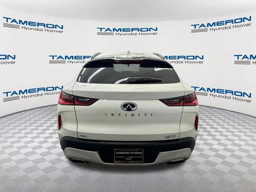 Majestic White 2023 INFINITI QX55 SENSORY