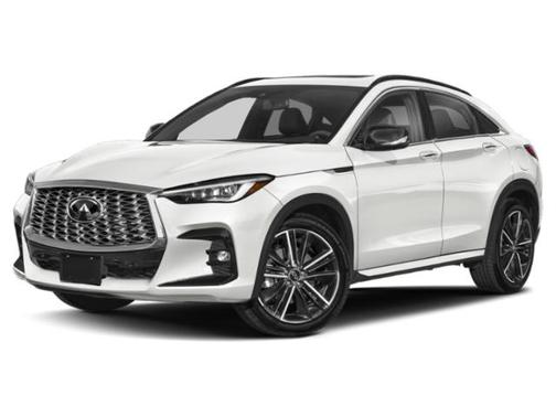 Majestic White 2023 INFINITI QX55 SENSORY