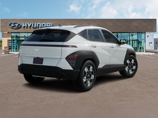Atlas White 2025 Hyundai KONA SEL