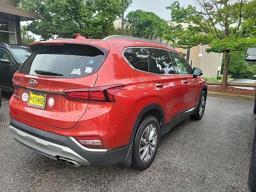 Lava Orange 2020 Hyundai SANTA FE Limited 2.4