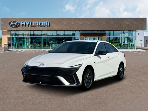 Atlas White 2026 Hyundai ELANTRA N Line
