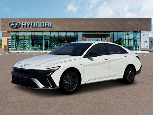 Atlas White 2026 Hyundai ELANTRA N Line