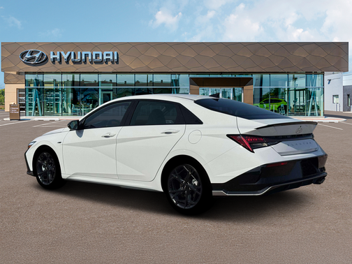 Atlas White 2026 Hyundai ELANTRA N Line