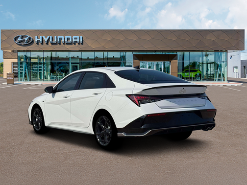 Atlas White 2026 Hyundai ELANTRA N Line