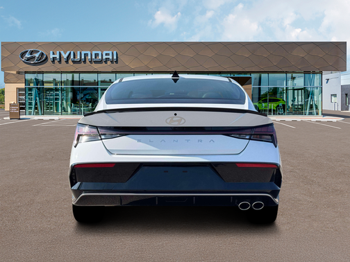 Atlas White 2026 Hyundai ELANTRA N Line