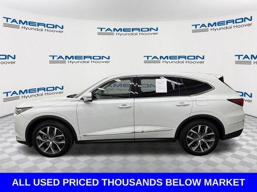 Platinum White Pearl 2022 Acura MDX Technology Package
