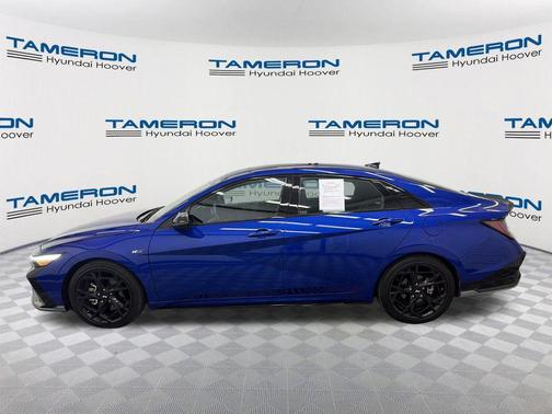 Intense Blue 2024 Hyundai ELANTRA N Line