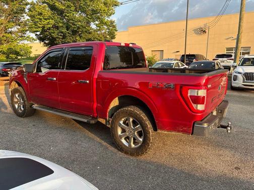 Rapid Red Metallic Tinted Clearcoat 2022 Ford F-150 Lariat