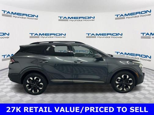 Gravity Gray 2023 Kia Sportage X-Line