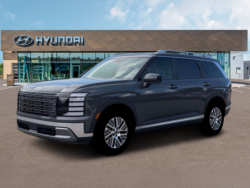 Ecotronic Gray Pearl 2026 Hyundai Palisade Hybrid Blue SEL Premium 7P