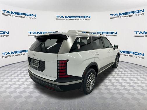 Creamy White Pearl 2026 Hyundai Palisade Hybrid Blue SEL Premium 7P