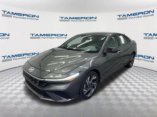 Amazon Gray 2025 Hyundai ELANTRA Sport