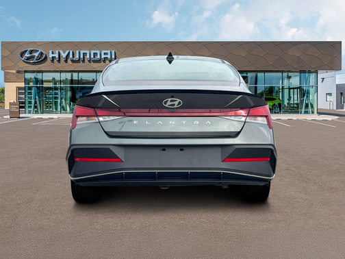 Amazon Gray 2025 Hyundai ELANTRA Sport