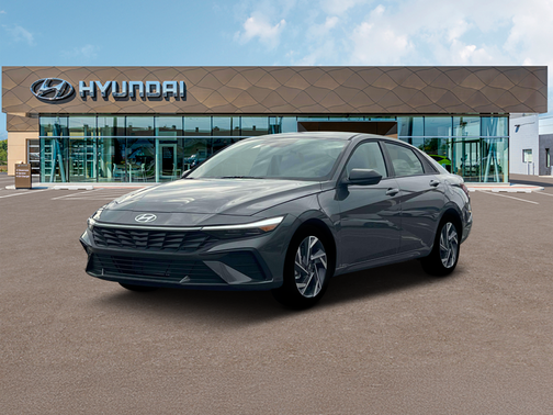 Amazon Gray 2025 Hyundai ELANTRA Sport