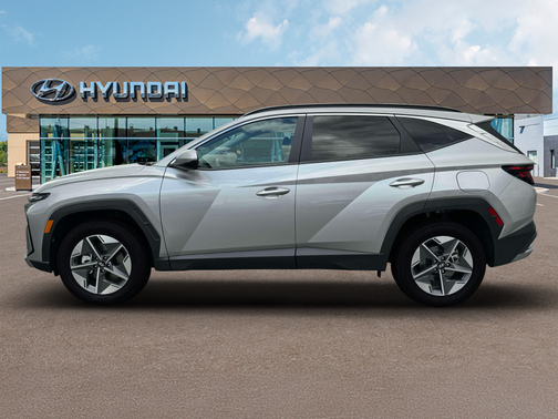 Shimmering Silver 2025 Hyundai TUCSON SEL