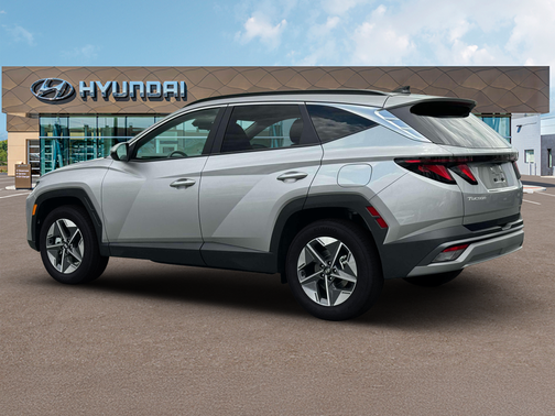 Shimmering Silver 2025 Hyundai TUCSON SEL
