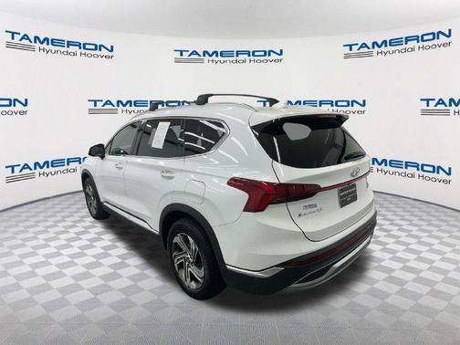 Quartz White 2021 Hyundai SANTA FE SEL 2.4