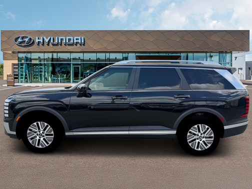 Abyss Black Pearl 2026 Hyundai Palisade Hybrid Blue SEL 7P