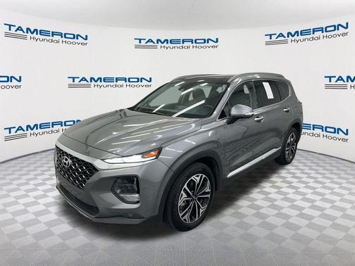 Machine Gray 2019 Hyundai SANTA FE Ultimate 2.0T