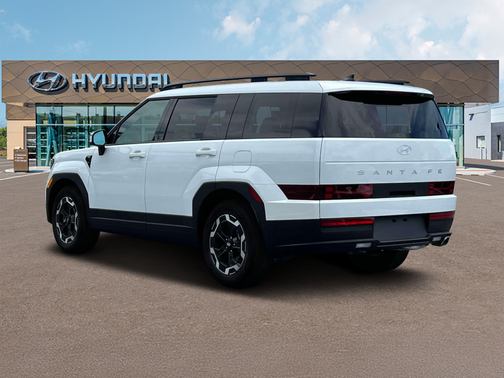 Serenity White 2024 Hyundai SANTA FE SEL 2.4
