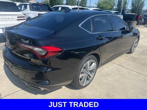 pewter gray metallic 2021 Acura TLX FWD