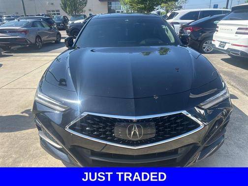 pewter gray metallic 2021 Acura TLX FWD