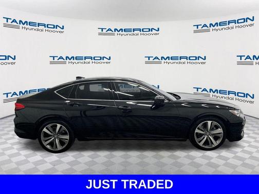 pewter gray metallic 2021 Acura TLX FWD