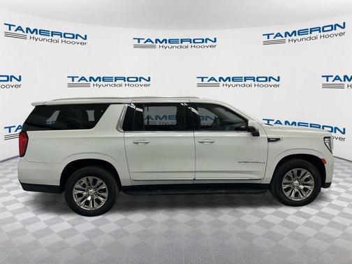 White Frost Tricoat 2021 GMC Yukon XL Denali