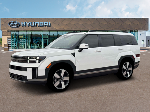Serenity White 2026 Hyundai SANTA FE Limited