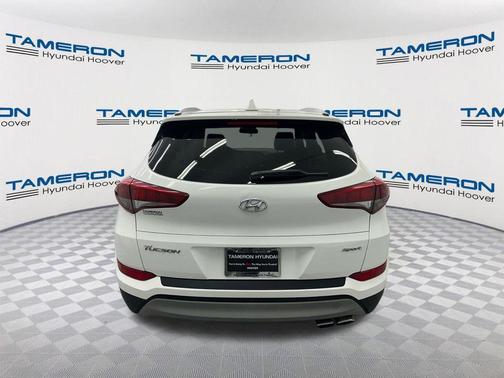Dazzling White 2018 Hyundai TUCSON Sport
