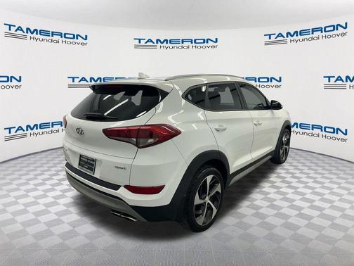 Dazzling White 2018 Hyundai TUCSON Sport