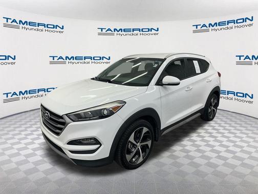 Dazzling White 2018 Hyundai TUCSON Sport