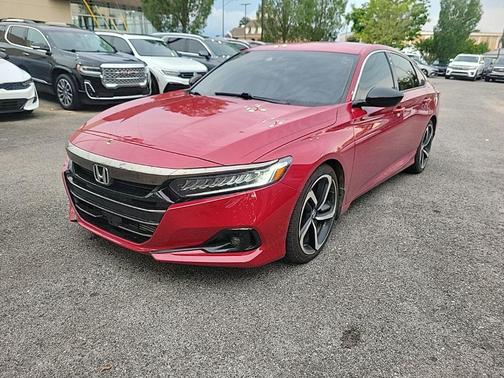 San Marino Red 2021 Honda Accord Sport SE 1.5T