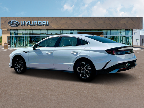 Serenity White 2025 Hyundai SONATA SEL