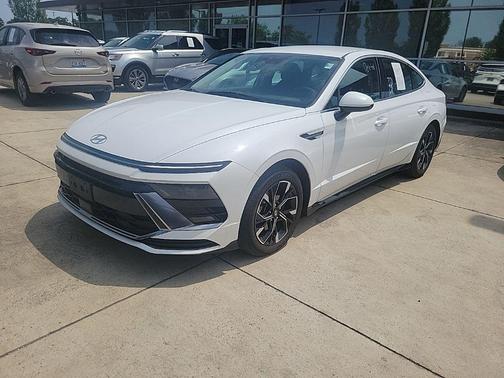 Serenity White 2025 Hyundai SONATA SEL