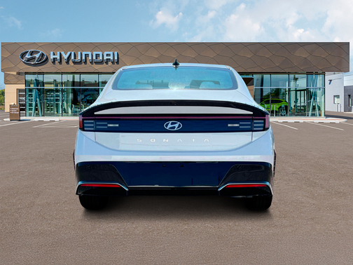Serenity White 2025 Hyundai SONATA SEL