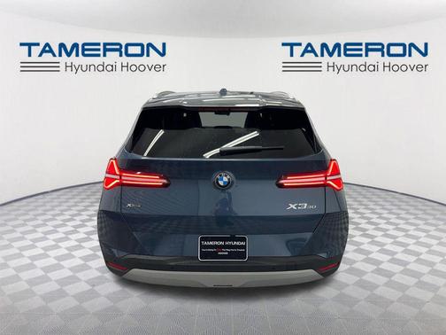 Arctic Race Blue Metallic 2025 BMW X3 30 xDrive