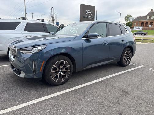 Arctic Race Blue Metallic 2025 BMW X3 30 xDrive