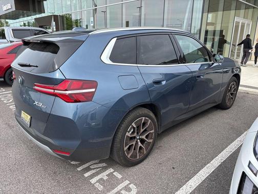 Arctic Race Blue Metallic 2025 BMW X3 30 xDrive