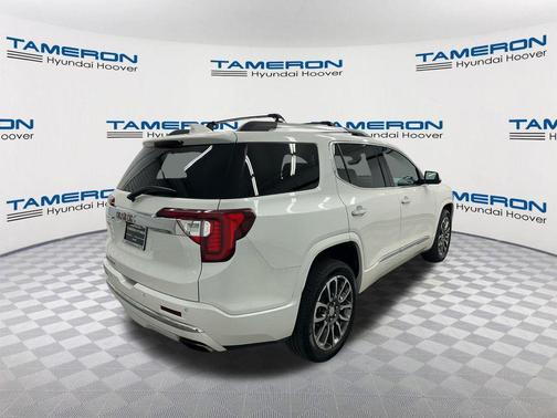 White Frost Tricoat 2020 GMC Acadia Denali