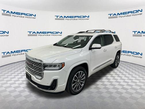 White Frost Tricoat 2020 GMC Acadia Denali