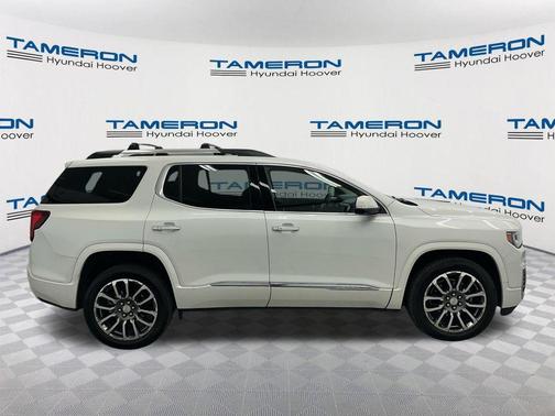 White Frost Tricoat 2020 GMC Acadia Denali